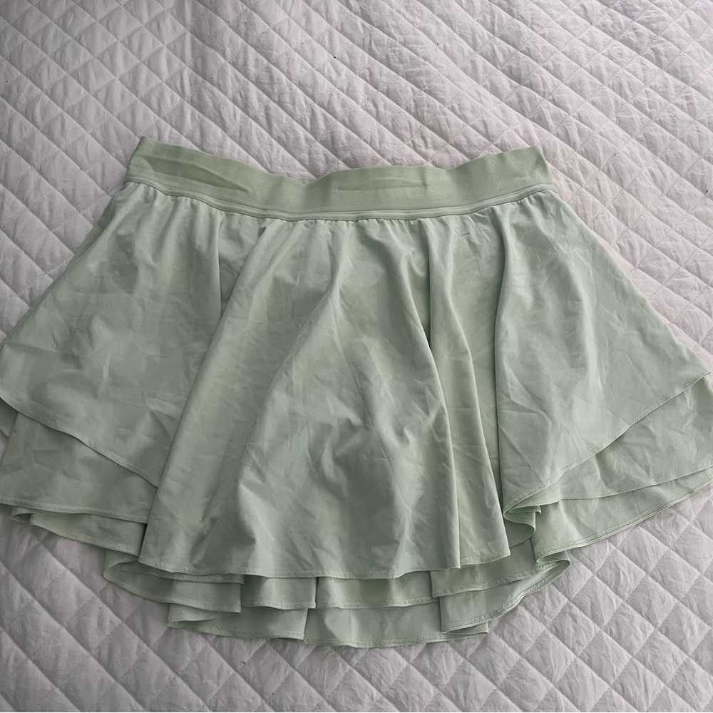 Lululemon Court Rival High-Rise Skirt *Long - Mystic Mint, Size 16